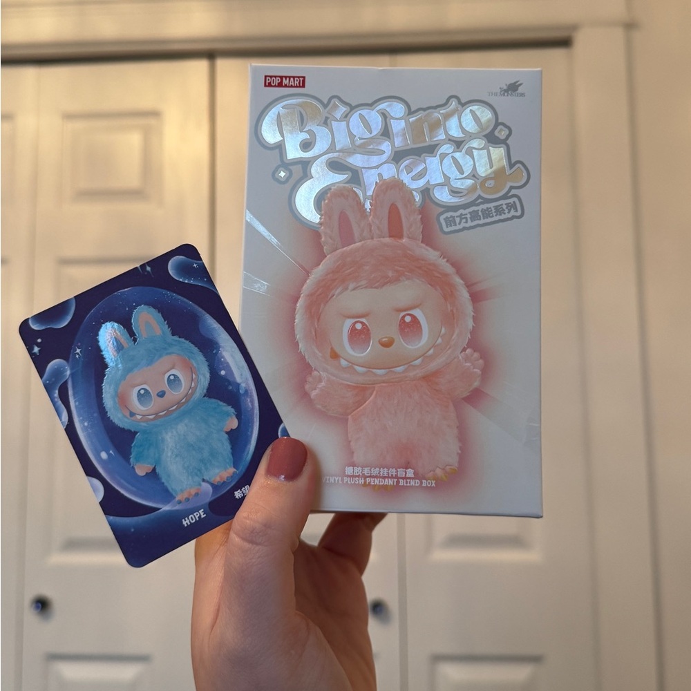 Hope Big Into Energy Labubu / Popmart